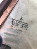 2004 - 2009 MERCEDES CLK Rear Quarter Glass Window Left Driver Side LH