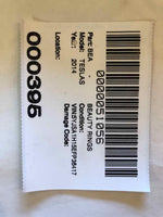 2014 TESLA S Air Bag Airbag Roof Curtain Front Right Passenger Side RH Hatchback