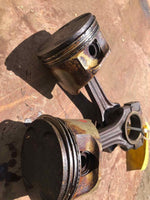 1995 MERCEDES BENZ S500 5.0L 2 Pieces Engine Piston w/ Connecting Rod Assembly