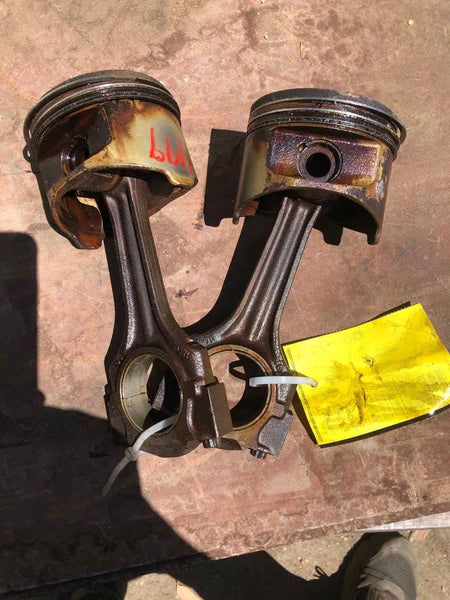 1995 MERCEDES BENZ S500 5.0L 2 Pieces Engine Piston w/ Connecting Rod Assembly