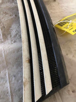 1995 MERCEDES BENZ S500 Sedan Hood Air Vent Grille Grill Black White Trim Panel