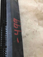 1995 MERCEDES BENZ S500 Sedan Hood Air Vent Grille Grill Black White Trim Panel