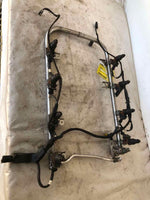 1995 MERCEDES S-CLASS S500 5.0L Fuel Injection Rail Line with Injectors OEM