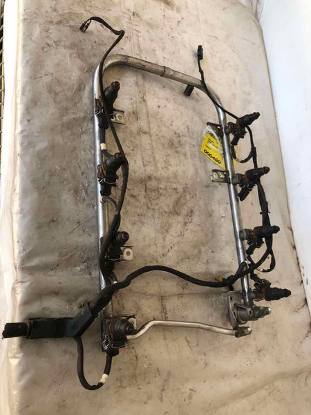 1995 MERCEDES S-CLASS S500 5.0L Fuel Injection Rail Line with Injectors OEM
