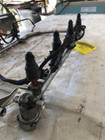 1995 MERCEDES S-CLASS S500 5.0L Fuel Injection Rail Line with Injectors OEM