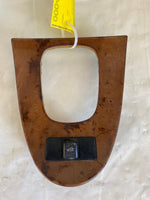 2005 MERCEDES BENZ CLK320 Floor Gear Shifter Cover Trim w/ Convertible Button
