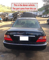 1996 - 2004 ACURA RL Sedan Rear Door Glass Window 4-doors Left Driver Side LH