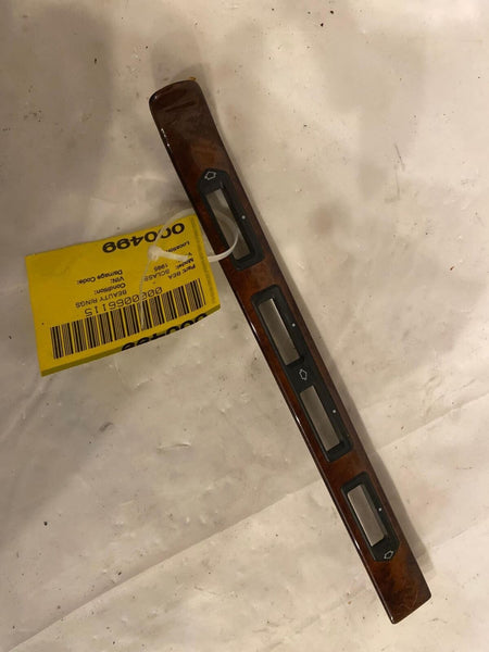 1995 MERCEDES S-CLASS S500 Front Dash Wood A/C Air Vent Wood Sorround OEM
