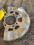 2005 TOYOTA PRIUS Front Backing Brake Plate Right Passenger Side RH OEM