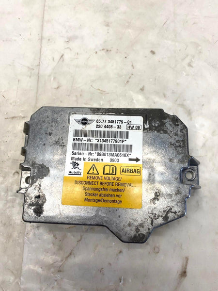 2007 - 2015 BMW MINI COOPER Hatchback ACSM Air SRS Bag Module Unit 6577345177901