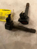 2001 - 2005 HONDA CIVIC Sedan 1.7L 4 Cylinder 2 Pieces Ignition Coil Ignitor OEM