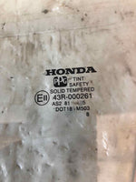 2001 - 2005 HONDA CIVIC Sedan Front Door Glass Window Left Driver Side LH OEM