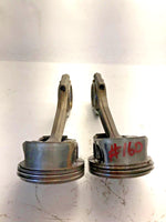 2003-2006 BMW 325I Engine Piston With Connecting Rod Assembly 2.5L 2 Pieces 147K