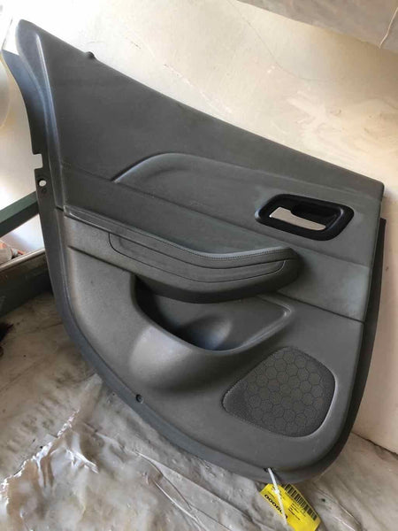 2016 - 2018 CHEVY MALIBU Sedan Rear Door Trim Panel Leather Left Driver Side LH