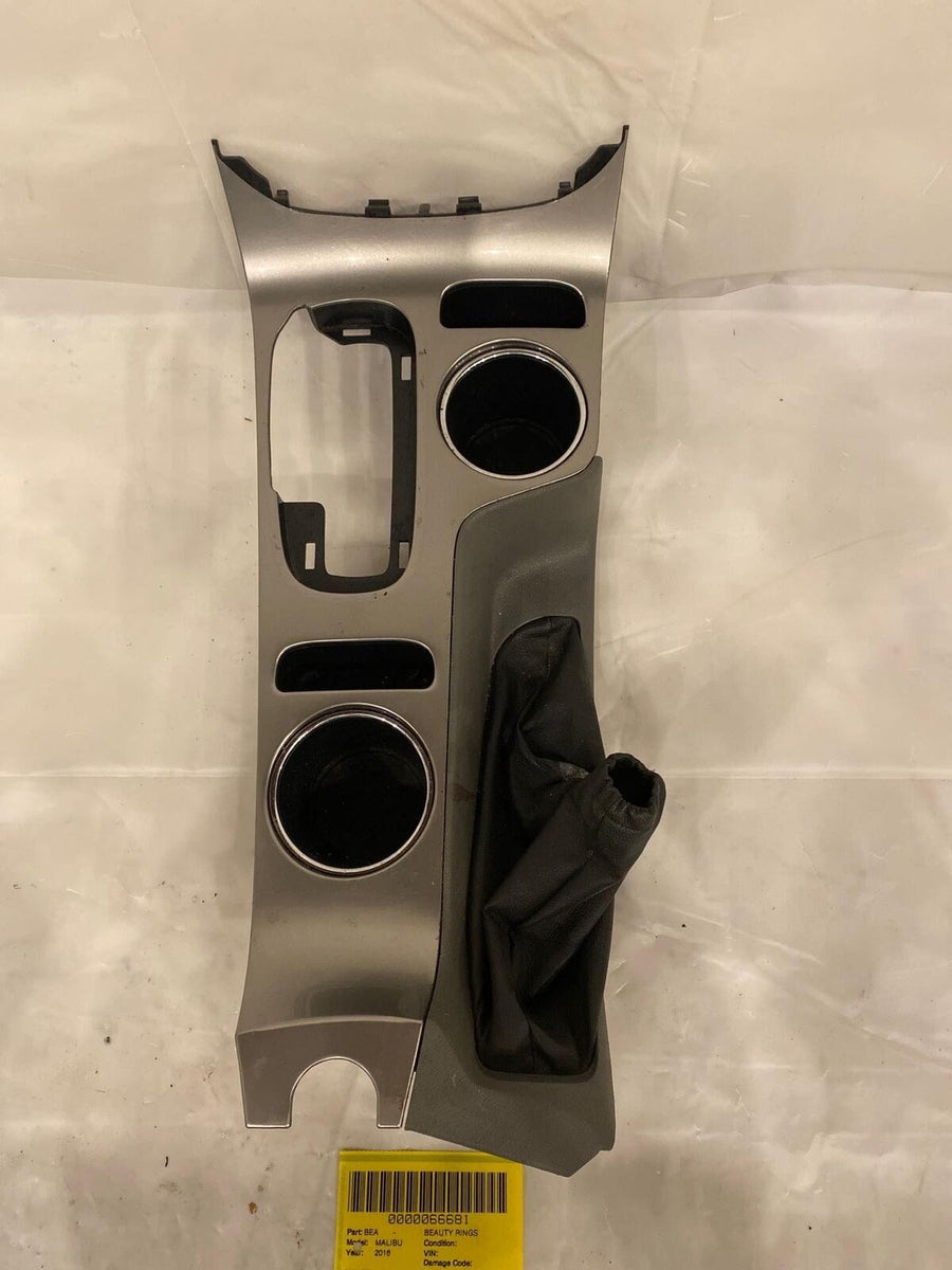 2016 CHEVROLET MALIBU Front Console Cup Holder Panel Trim Shift Tower ...