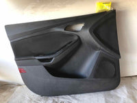 2013 - 2014 FORD FOCUS Sedan Front Door Trim Panel 4-doors Left Driver Side LH