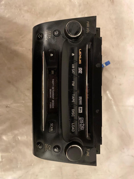 2006 LEXUS GS300 Front Dash Radio Receiver Audio System PIN 86120-30C80-C0