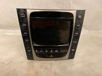 2006 LEXUS GS300 Info GPS Screen Display Navigation w/ Temperature Control Panel