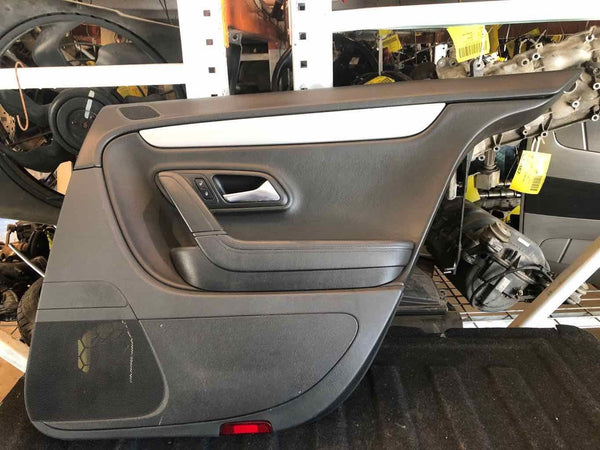 2009 - 2017 VOLKSWAGON CC Rear Door Trim Panel Leatherette Right Passenger Side