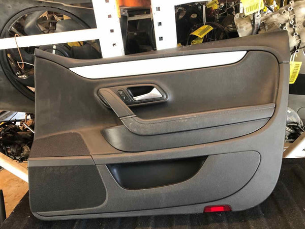 2009 - 2012 VOLKSWAGON CC Front Door Trim Panel Leatherette Right Passenger Side