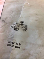 2009 - 2017 VOLKSWAGEN CC Sedan Front Door Glass Window Right Passenger Side OEM