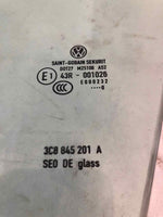 2009 - 2017 VOLKSWAGEN CC Sedan Front Door Glass Window Left Driver Side LH OEM