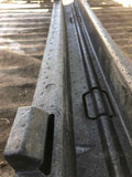 2010 VOLKSWAGEN CC Rear Back Bumper Reinforcement Impact Bar Absorber OEM