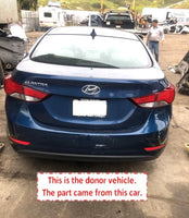 2011 - 2016 HYUNDAI ELANTRA Airbag Air Bag Driver Roof Above Door Left LH OEM