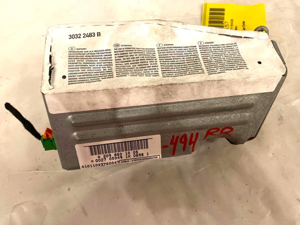 2004-2009 MERCEDES CLK Airbag Air Bag Rear Quarter Right Side RH A2098601005 OEM