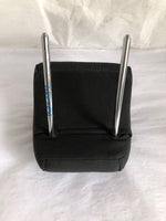 2010 FORD FUSION Rear Headrest Head Rest Black Cloth Right Passenger Side RH