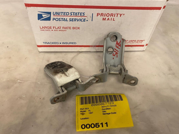1997 ACURA RL Sedan Front Door Upper & Lower Hinge 4-doors Right Passenger Side