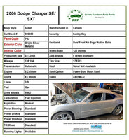 2006 DODGE CHARGER 3.5L Automatic Transmission Assembly 5 Speed W5A580