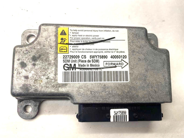2006 CHEVY COBALT Airbag Control Module Unit Reset SRS Safety 22729009 OEM
