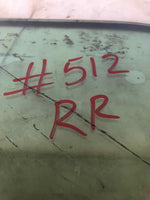 2001 - 2007 FORD ESCAPE 4-Door Rear Door Glass Window Right Passenger Side RH