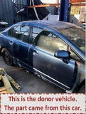 2006 - 2011 HONDA CIVIC LX Sedan Rear Door 4-doors Blue Right Passenger Side OEM