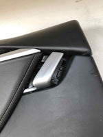 2016 TESLA S Hatchback Rear Inner Door Trim Panel Black Left Driver Side LH