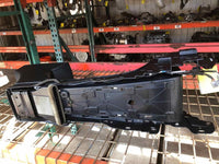 2016 TESLA Model S Hatchback Front Center Console with Dual Cup Holder Assembly