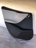 2014 TESLA Model S Hatchback Rear Door Trim Panel Black Left Driver Side LH OEM