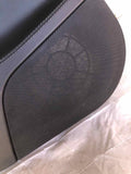 2014 TESLA Model S Hatchback Rear Door Trim Panel Black Left Driver Side LH OEM