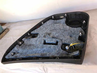 2014 TESLA Model S Hatchback Rear Door Trim Panel Black Left Driver Side LH OEM