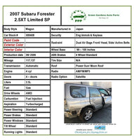 2005 - 2007 SUBARU FORESTER Fuel Tank Assembly Wagon 2.5L 4 Cylinder with Turbo