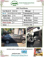 2017 FORD FIESTA Crossmember Sub Frame Rear Suspension Axle Beam Sedan 1.6L OEM