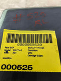 2010 - 2013 MAZDA 3 Sedan 4-Door Rear Back Door Glass Window Left Driver Side LH