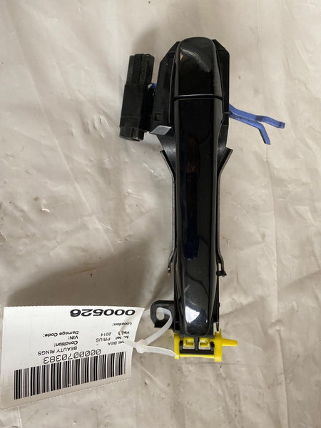 2010 - 2018 TOYOTA PRIUS Hybrid Outside Door Handle Rear Driver Left LH Black J