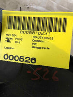 2014 TOYOTA PRIUS Hybrid Tailgate Handle Garnish Trim with Emblem 7680147070 J