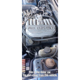 1994 FORD MUSTANG Fuel Tank Door Lid Paint code: BAC Color Blue 3.8L OEM J