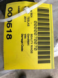 2014 TESLA S Hatchback 4-Door Rear Door Glass Window Right Passenger Side RH