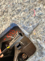 2014 TESLA Model S Hatchback Rear Inner Door Trim Panel Right Passenger Side RH