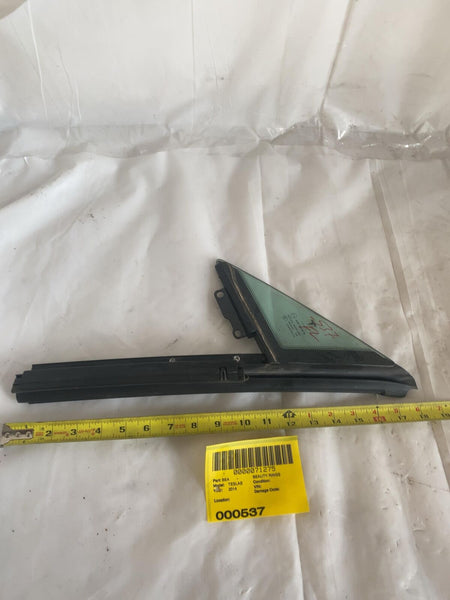 2014 TESLA Model S Hatchback Front Vent Glass Window Left Driver Side LH OEM
