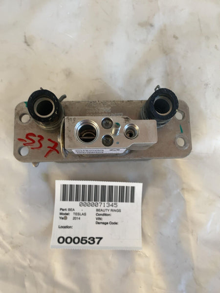 2014 TESLA Model S AC Air Condition Water Cooler Chiller Valve 6007362-00-D OEM